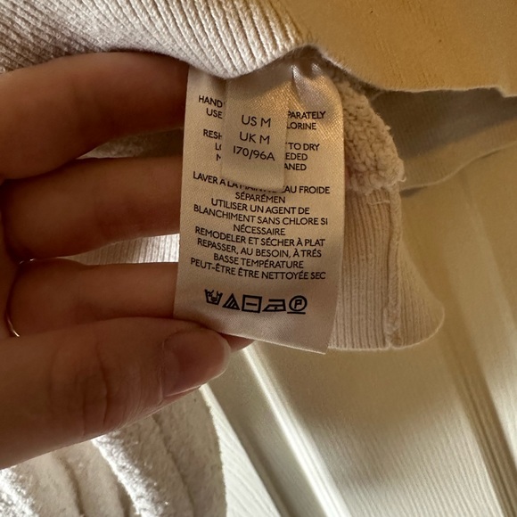 Free People Cream Pullover - Size M - Picture 6 of 8